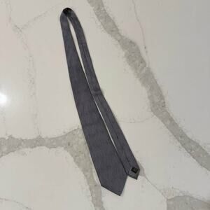 Mario Masotti Necktie Elegant Gray Handmade Silk Tie Workwear Corpcore Career